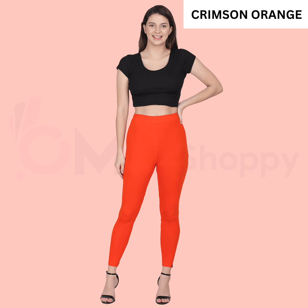 Buy PINKSHELL Women?S Straight FIT Ankle Length Colour Combos Legging  Elegant Women Solid Cotton Lycra Super Quality Ankle Length Legging Combo  Leggings (5XL, Black/Navy) Online In India At Discounted Prices